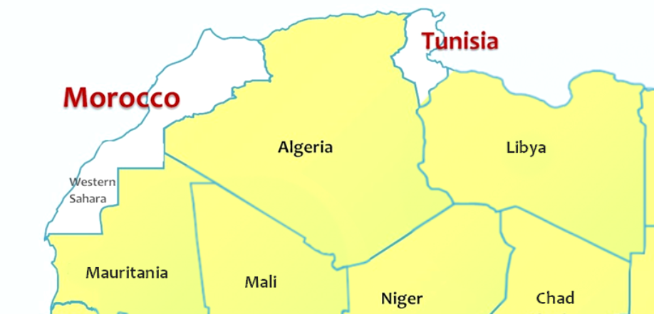 Morocco-Tunisia insert