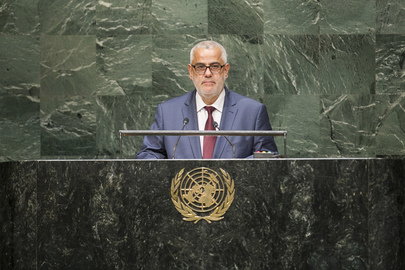 Prime Minister Abdelilah Benkirane delivered a speech on behalf of King Mohammed VI.