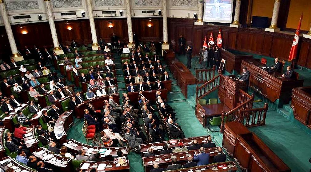 Morocco’s King Mohammed VI delivered remarks on Saturday to Tunisia's  national constituent assembly.  Yesterday, the King presided with Tunisia's President over the signing of 23 bilateral agreements on economic, social, and security cooperationo that will also advance prospects for Maghreb integration.  Photo: AFP