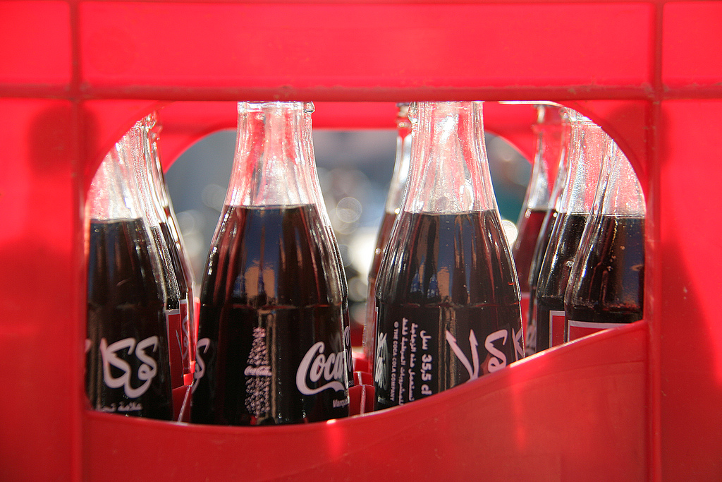 Coca-Cola bottles in Marrakech. Photo: Frank Douwes on Flickr.