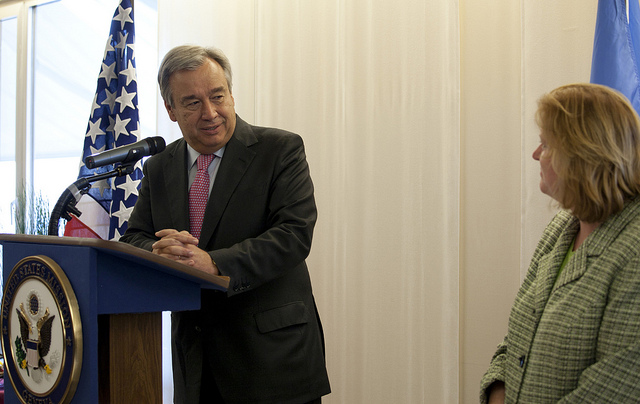 UN Secretary General António Guterres. Photo: United States Mission Geneva
